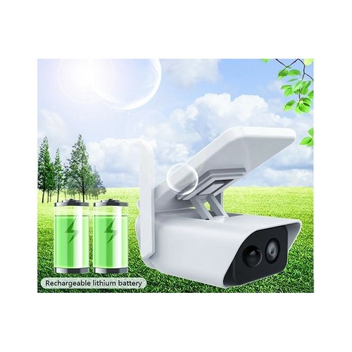 Telecamera con pannello solare - con,