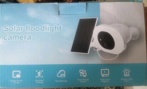 Telecamera con pannello - con, solare
