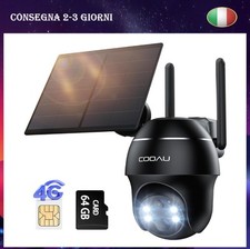 4G Telecamera Esterno Senza