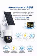 Telecamera Esterno Solare