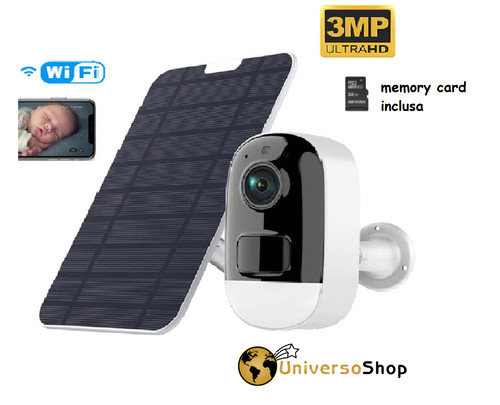 Telecamera wifi con pannello - wifi,