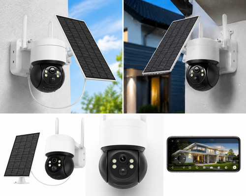 Telecamera wifi solare - telecamera, da
