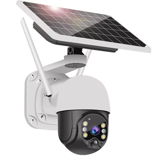 Telecamera con pannello solare