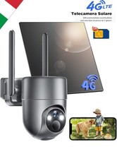 Telecamera con pannello solare